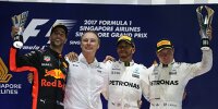 Bild zum Inhalt: Formel 1 Singapur 2017: Hamilton gewinnt nach Vettel-Crash!