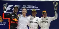 Bild zum Inhalt: Formel 1 Singapur 2017: Hamilton gewinnt nach Vettel-Crash!