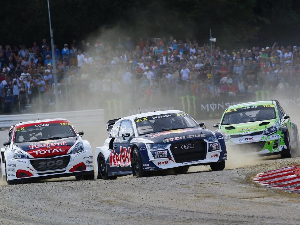 Mattias Ekström; Sebastien Loeb