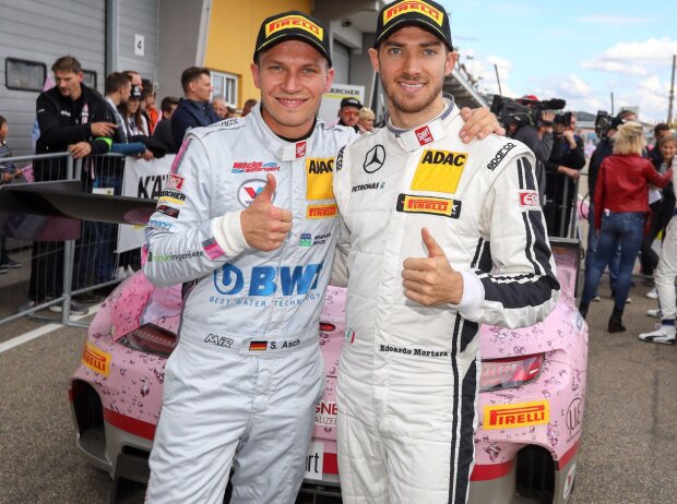 Edoardo Mortara und Sebastian Asch 