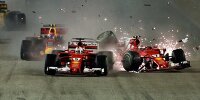 Bild zum Inhalt: Hamiltons These: Was Vettel beim Start (nicht) gesehen hat