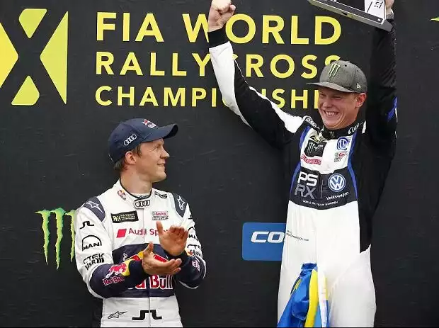 Mattias Ekström, Johan Kristoffersson Titel-Bild zur News: Mattias Ekström, Johan Kristoffersson