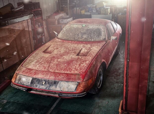 Dieser Ferrari 365 GTB/4 Daytona Berlinetta Alloy von 1969 erzielte bei Sotheby's einen Preis von 1,807 Millionen Euro 