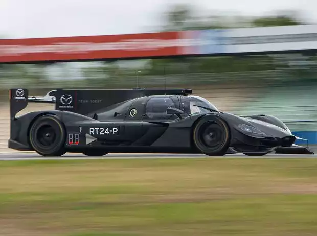 Tristan Nunez, Jonathan Bomarito, Mazda RT24-P Titel-Bild zur News: Tristan Nunez, Jonathan Bomarito, Mazda RT24-P
