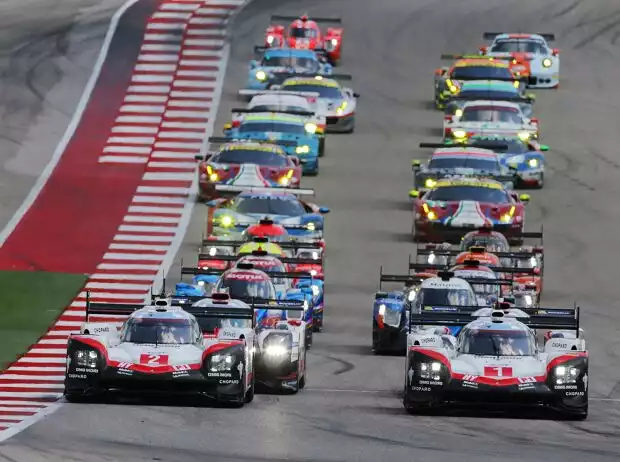 Timo Bernhard, Earl Bamber, Brendon Hartley, Neel Jani, Andre Lotterer, Nick Tandy Titel-Bild zur News: Timo Bernhard, Earl Bamber, Brendon Hartley, Neel Jani, Andre Lotterer, Nick Tandy