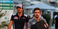 Bild zum Inhalt: Sainz: Alonso-Schwärmerei war ein Grund für Renault-Wechsel