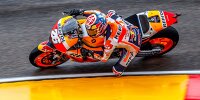 Bild zum Inhalt: MotoGP Aragon: Pedrosa am Freitag Schnellster, Rossi auf 20