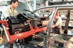 Bau des Opel Vectra im Opel-Werk Eisenach