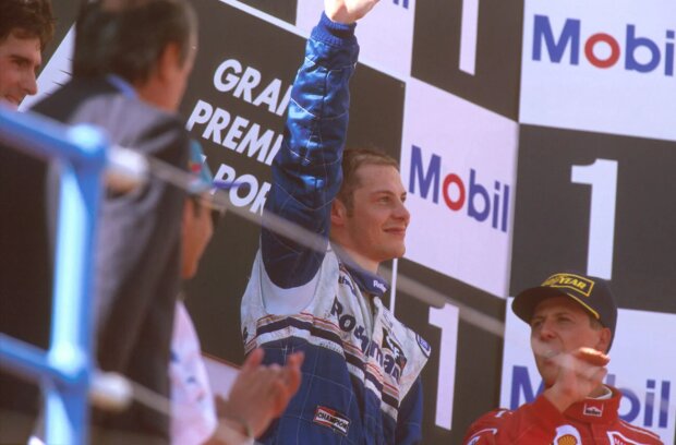 Jacques Villeneuve Michael Schumacher Ferrari Scuderia Ferrari F1Williams Williams Martini Racing F1 ~Jacques Villeneuve und Michael Schumacher ~ Jacques Villeneuve Michael Schumacher Ferrari Scuderia Ferrari F1Williams Williams Martini Racing F1 ~Jacques Villeneuve und Michael Schumacher ~