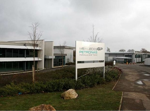 Mercedes-Fabrik in Brackley