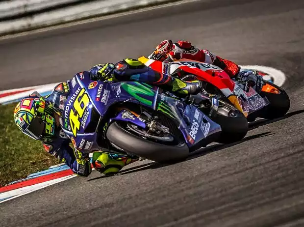 Valentino Rossi, Marc Marquez Titel-Bild zur News: Valentino Rossi, Marc Marquez