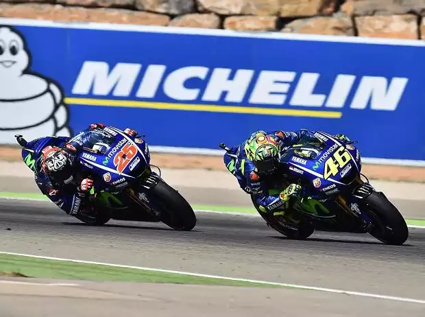 Valentino Rossi, Maverick Vinales Titel-Bild zur News: Valentino Rossi, Maverick Vinales