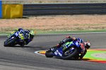 Maverick Vinales vor Valentino Rossi 