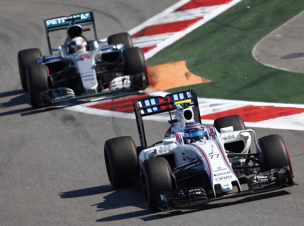 Valtteri Bottas, Lewis Hamilton