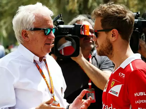 Titel-Bild zur News: Charlie Whiting, Sebastian Vettel