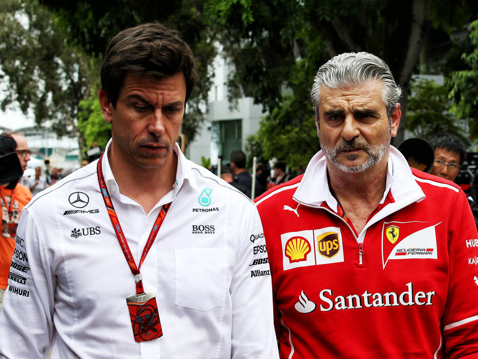 Toto Wolff, Maurizio Arrivabene