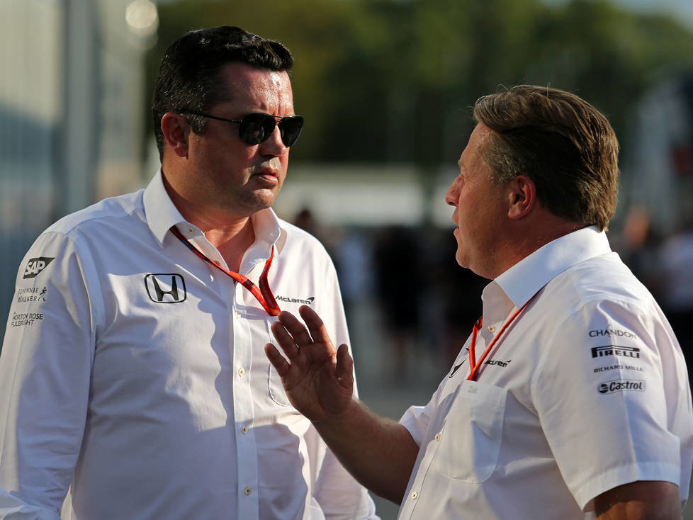 Zak Brown, Eric Boullier