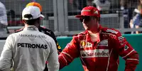 Lewis Hamilton, Kimi Räikkönen