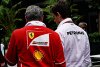 Bild zum Inhalt: Kaum Mitleid mit Ferrari: Mercedes geht's nur um die WM