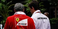 Bild zum Inhalt: Kaum Mitleid mit Ferrari: Mercedes geht's nur um die WM
