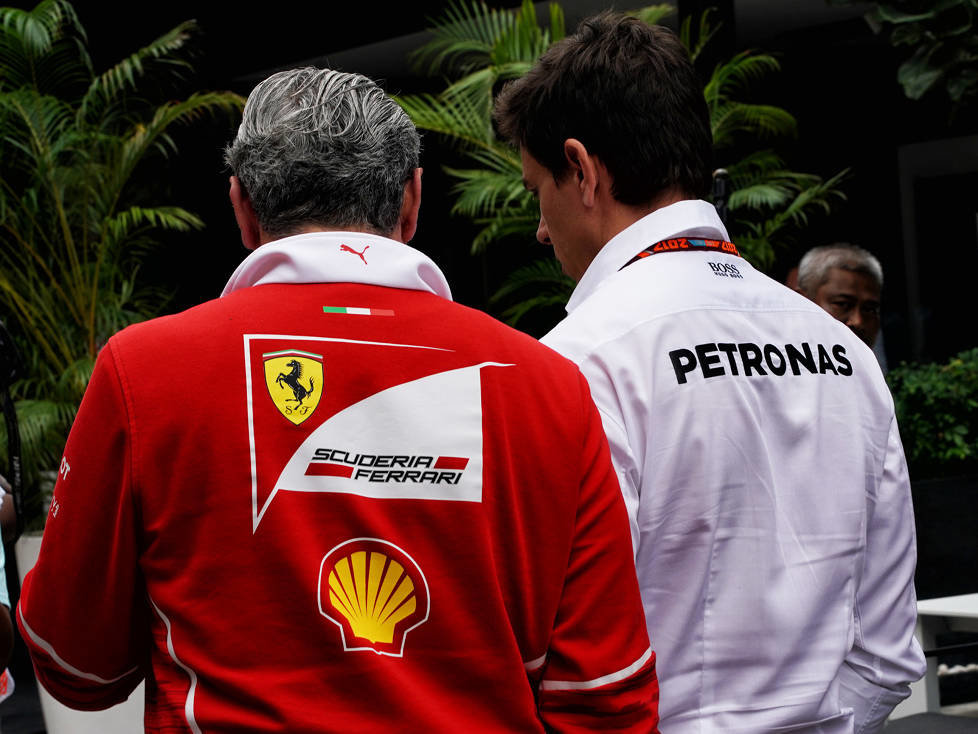 Maurizio Arrivabene, Toto Wolff