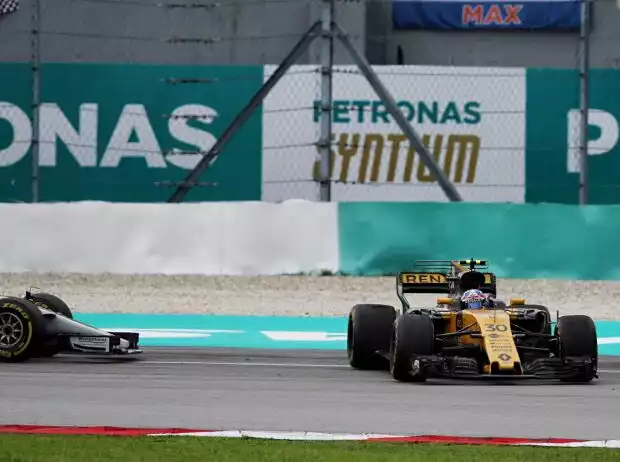 Titel-Bild zur News: Jolyon Palmer, Kevin Magnussen