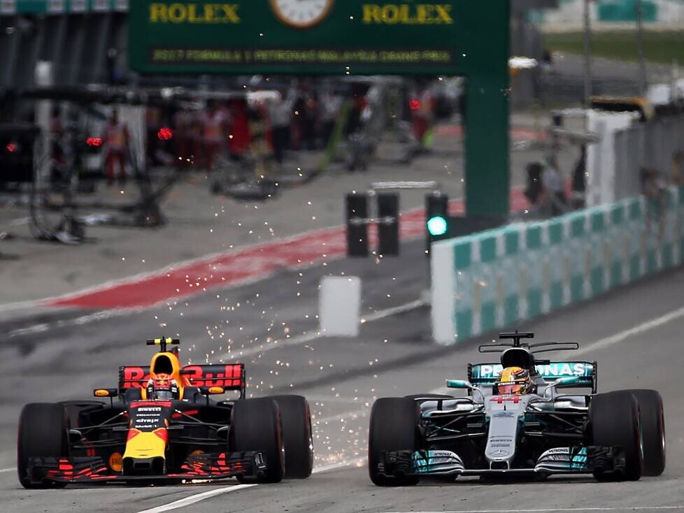 Max Verstappen, Lewis Hamilton