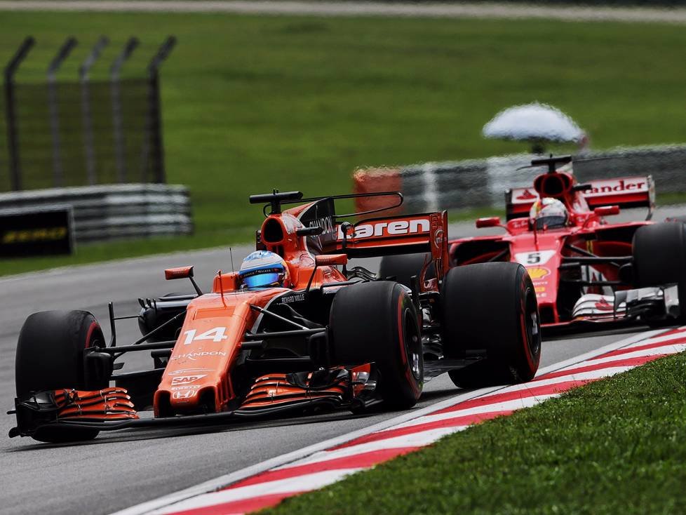Fernando Alonso, Sebastian Vettel
