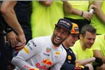 Daniel Ricciardo (Red Bull) und Max Verstappen (Red Bull) 
