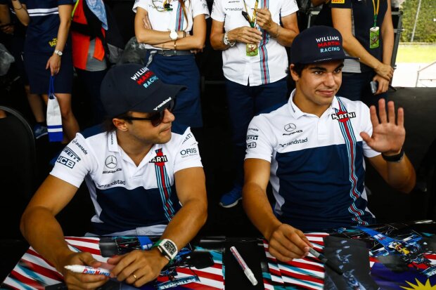 Felipe Massa Lance Stroll Williams Williams Martini Racing F1 ~Felipe Massa (Williams) und Lance Stroll (Williams) ~ 