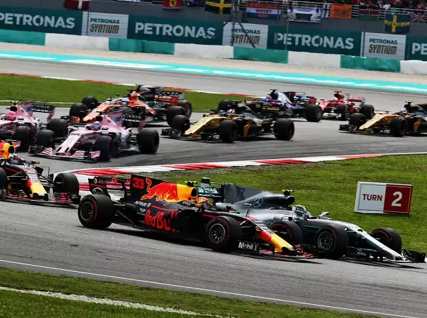 Max Verstappen, Valtteri Bottas Titel-Bild zur News: Max Verstappen, Valtteri Bottas