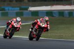 Chaz Davies und Marco Melandri 