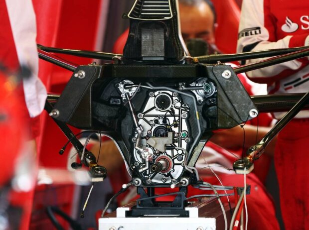 Titel-Bild zur News: Ferrari-Getriebe aus der Formel-1-Saison 2013