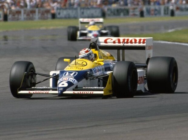 Titel-Bild zur News: Nigel Mansell, Nelson Piquet