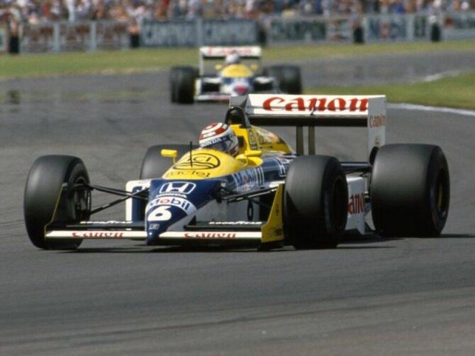 Nigel Mansell, Nelson Piquet