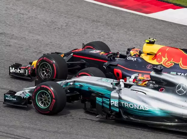 Max Verstappen, Lewis Hamilton Titel-Bild zur News: Max Verstappen, Lewis Hamilton