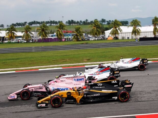 Nico Hülkenberg, Esteban Ocon, Felipe Massa Nico Hülkenberg, Esteban Ocon, Felipe Massa