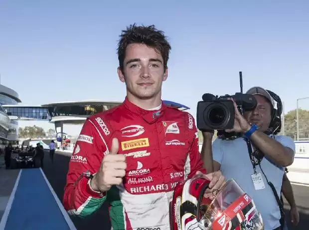 Charles Leclerc Titel-Bild zur News: Charles Leclerc