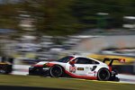 Gianmaria Bruni, Laurens Vanthoor und Earl Bamber (Porsche) 