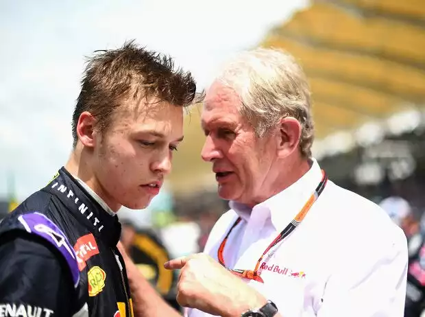 Daniil Kwjat, Helmut Marko Titel-Bild zur News: Daniil Kwjat, Helmut Marko
