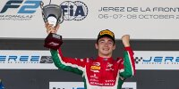 Bild zum Inhalt: Formel 2 Jerez: Charles Leclerc gewinnt und ist Meister