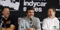 Michael Andretti, Fernando Alonso, Zak Brown