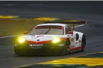 Gianmaria Bruni, Laurens Vanthoor und Earl Bamber (Porsche) 