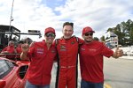 Giancarlo Fisichella, Toni Vilander und Alessandro Pier Guidi (AF Corse) 