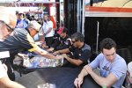 Simon Pagenaud und Juan Pablo Montoya 