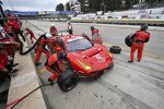 Giancarlo Fisichella, Toni Vilander und Alessandro Pier Guidi (AF Corse) 
