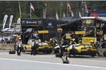 Antonio Garcia, Jan Magnussen, Oliver Gavin und Tommy Milner 