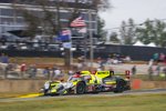 Mathias Beche (Rebellion), Nick Heidfeld und Gustavo Menezes (Alpine) 