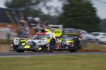 Mathias Beche (Rebellion), Nick Heidfeld und Gustavo Menezes (Alpine) 