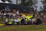 Mathias Beche (Rebellion), Nick Heidfeld und Gustavo Menezes (Alpine) 